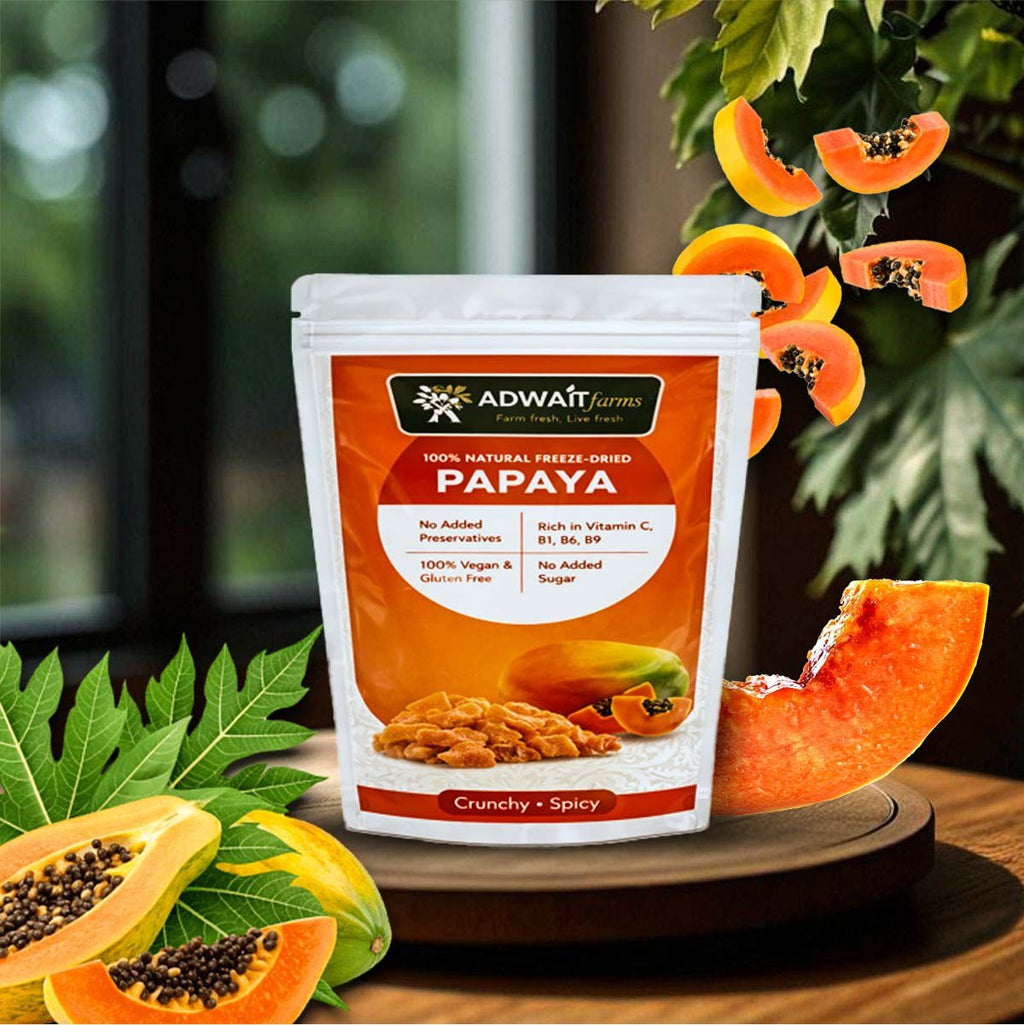 Freeze-Dried Papaya — 50g
